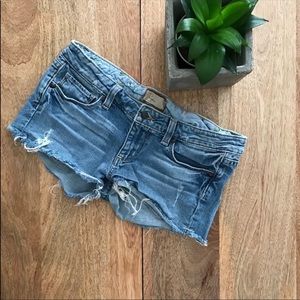 Paige Canyon Denim Cutoff Shorts 28
